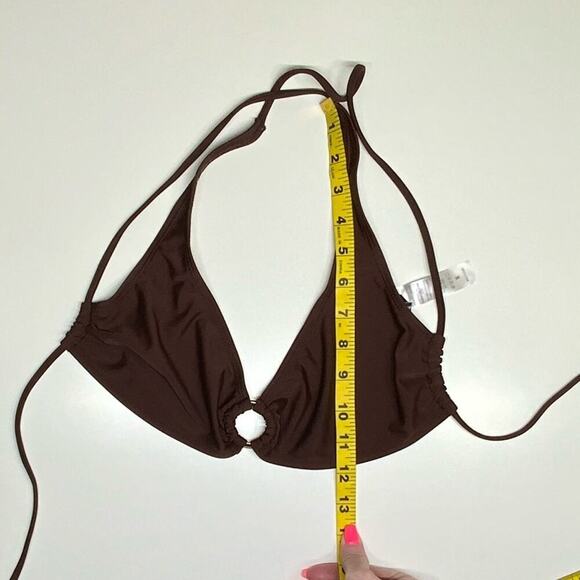 NWT | Forplay | 3-Piece Bikini Set | Brown | Medium - Picture 10 of 16